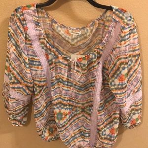 Multi color blouse
